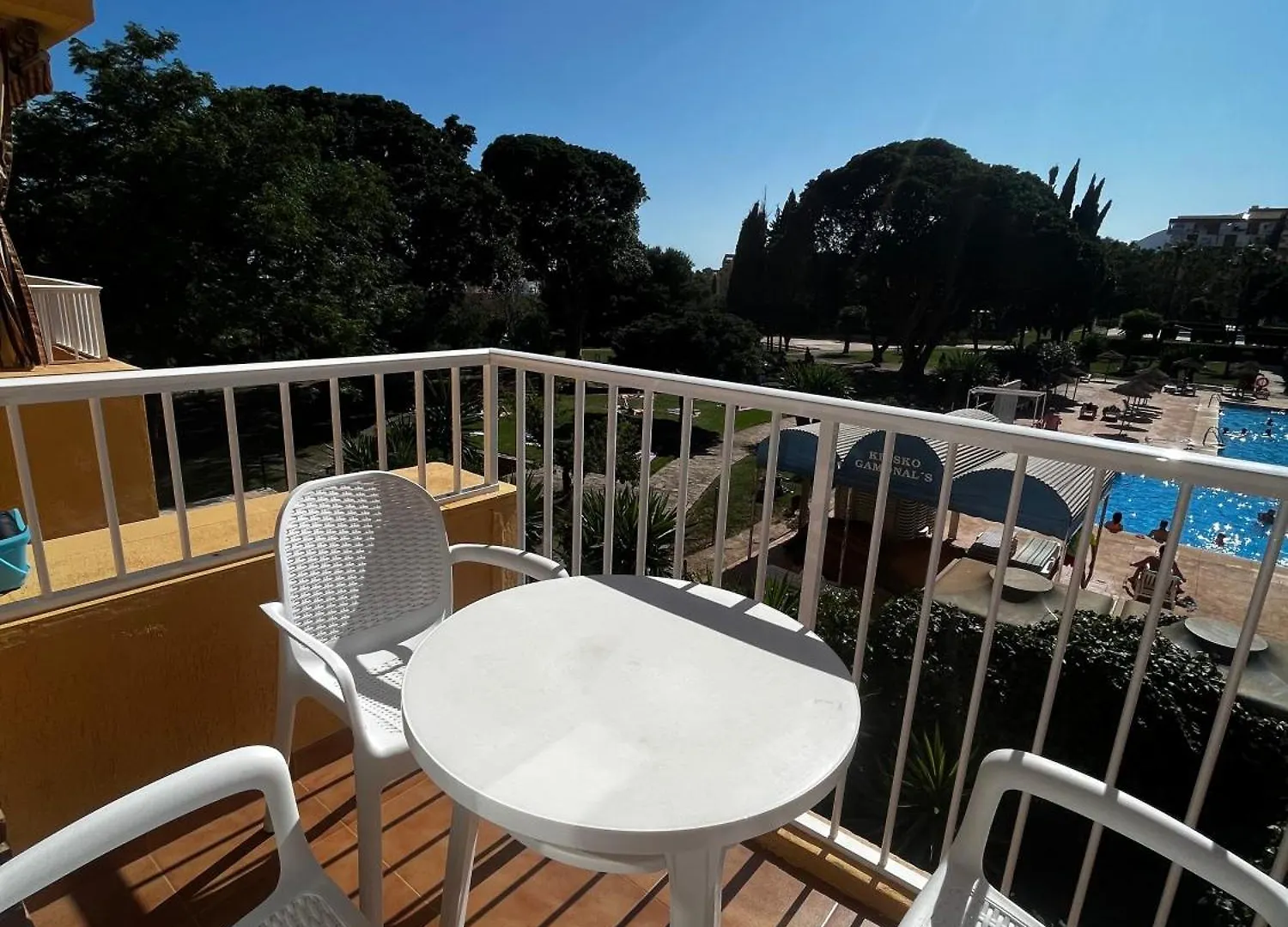 Acogedor Estudio Con Piscina Y Vistas Al Mar Benalmádena Appartamento